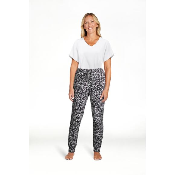 Secret Treasures Drawstring Soft Rayon Pajama Sweatpants, Sz S (4-6) - Picture 9 of 9